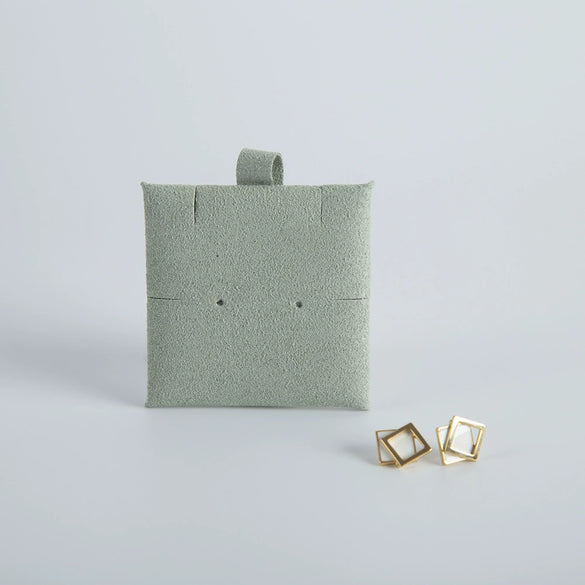 Wholesale Cloth Jewelry Bag Necklace Square Earrings