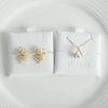 Wholesale Cloth Jewelry Bag Necklace Square Earrings