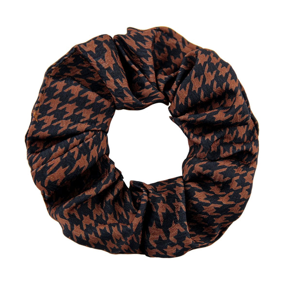 Wholesale Cloth Knitted Houndstooth Women's Hair Ring