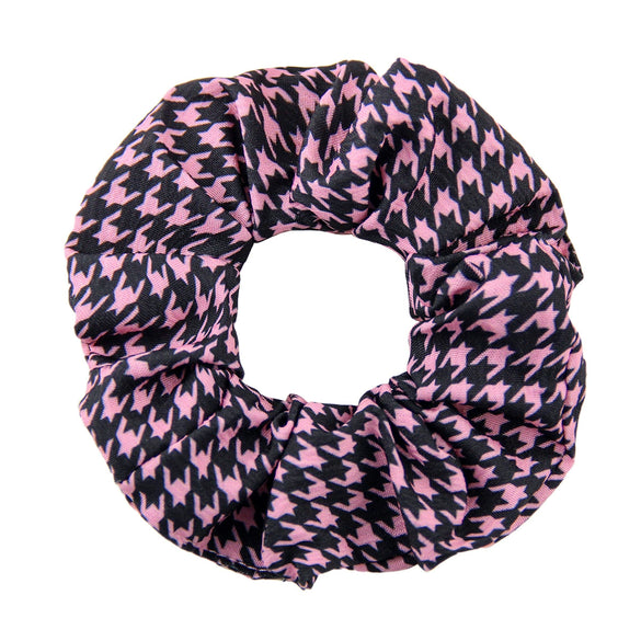 Wholesale Cloth Knitted Houndstooth Women's Hair Ring