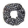 Wholesale Cloth Knitted Houndstooth Women's Hair Ring