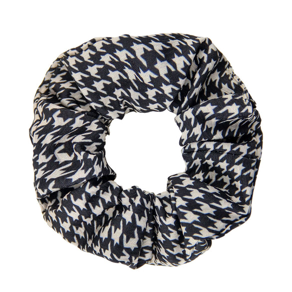 Wholesale Cloth Knitted Houndstooth Women's Hair Ring