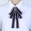 Wholesale Cloth Knitted Tie Bow Pattern Retro British Academy Style Decoration Jewelry