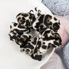 Wholesale Cloth Natural Style Pure Handmade Leopard Print Large Intestine Ring Hair Accessories For Women