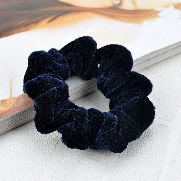 Wholesale Cloth Velvet Hair Ties Pure Handmade Hair Accessories
