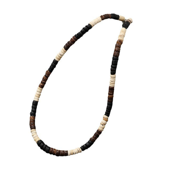Wholesale Coconut Shell Geometric Style Necklace