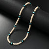 Wholesale Coconut Shell Geometric Style Necklace