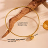 Wholesale Collar Titanium Steel Hollow Ball Snake Bone Chain Electroplated Natural Style