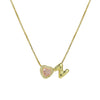 Wholesale Collarbone Necklace Copper Brass String Of Pearls Electroplating Letters Numbers Text Style For Women