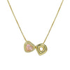 Wholesale Collarbone Necklace Copper Brass String Of Pearls Electroplating Letters Numbers Text Style For Women