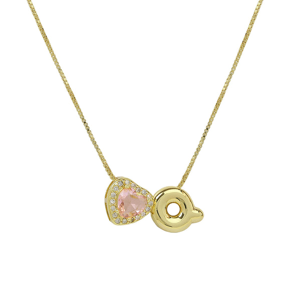 Wholesale Collarbone Necklace Copper Brass String Of Pearls Electroplating Letters Numbers Text Style For Women