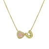 Wholesale Collarbone Necklace Copper Brass String Of Pearls Electroplating Letters Numbers Text Style For Women
