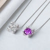 Wholesale Collarbone Necklace 925 Silver Geometric Pendant Electroplated