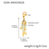 Wholesale Colorful Oildropped Koi Fish Beaded Stainless Steel Necklace Earrings With Electroplating Ocean Style Pendant
