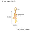 Wholesale Colorful Oildropped Koi Fish Beaded Stainless Steel Necklace Earrings With Electroplating Ocean Style Pendant