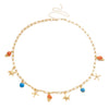 Wholesale Colorful Shell And Starfish Pendant Body Chain For Women Made Of Zinc Alloy