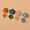 Wholesale Coloured Glaze Flower Beads Handpainted Diy Jewelry Accessories