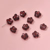 Wholesale Coloured Glaze Flower Beads Handpainted Diy Jewelry Accessories