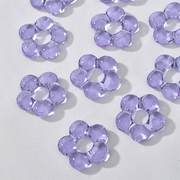 Wholesale Coloured Glaze Handmade Flower Beaded Jewelry With Baking Paint Design Necklace Bracelet Earrings