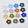 Wholesale Coloured Glaze Handmade Flower Beaded Jewelry With Baking Paint Design Necklace Bracelet Earrings