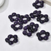 Wholesale Coloured Glaze Handmade Flower Beaded Jewelry With Baking Paint Design Necklace Bracelet Earrings