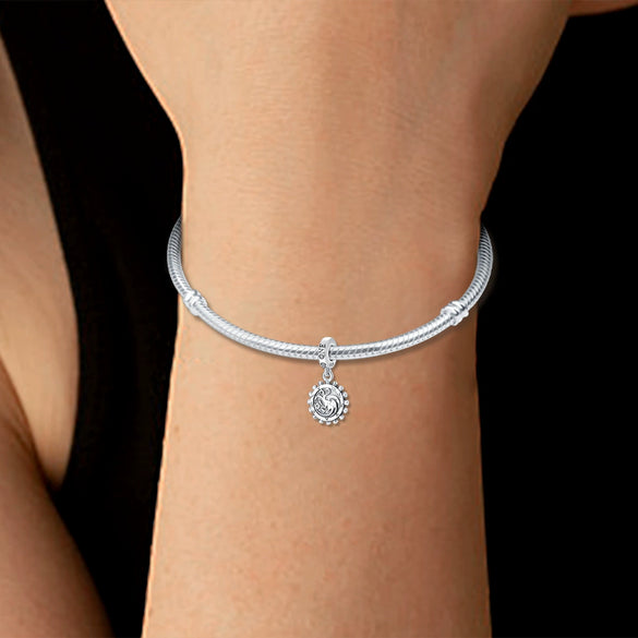 Wholesale Commemorative Plate Jewelry 925 Silver Copper Plated Dripping Oil Original Design For Bracelet Necklace