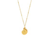 Wholesale Conch Pendant Stainless Steel 18K Gold Plated Necklace For Women Ocean Style Animal Zodiac Design