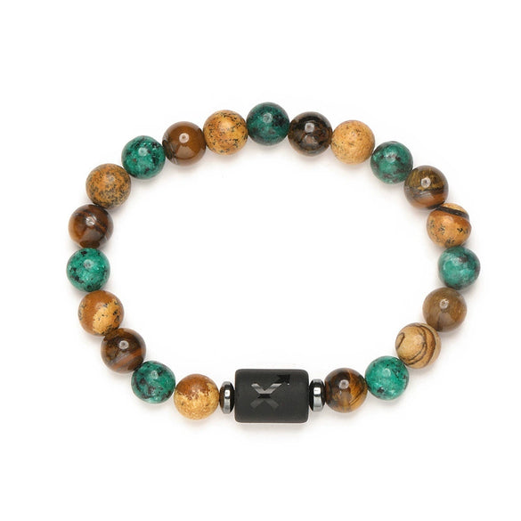 Wholesale Constellation Agate Elastic Handmade Bracelet