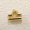 Wholesale Constellation Copper Gold Plated Fashion Necklace Pendant Diy Accessories