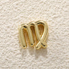 Wholesale Constellation Copper Gold Plated Fashion Necklace Pendant Diy Accessories