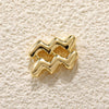 Wholesale Constellation Copper Gold Plated Fashion Necklace Pendant Diy Accessories