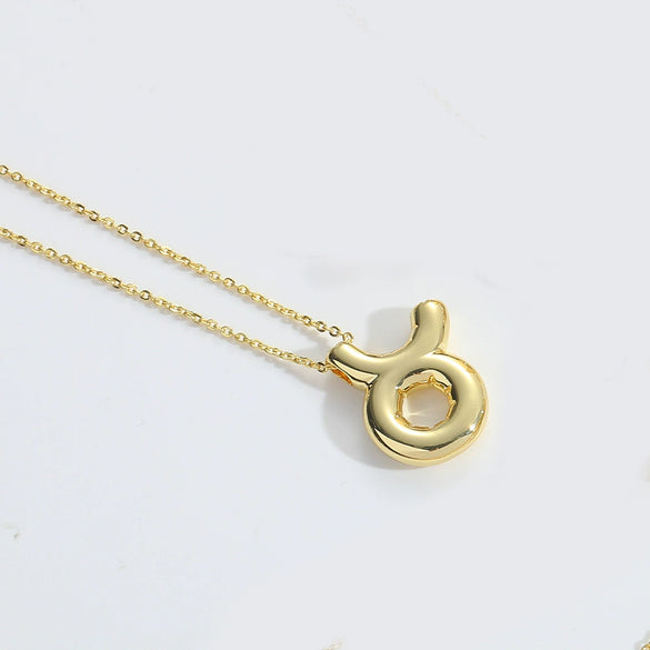 Wholesale Constellation Copper O Chain Necklace For Women Electroplated Creative Design