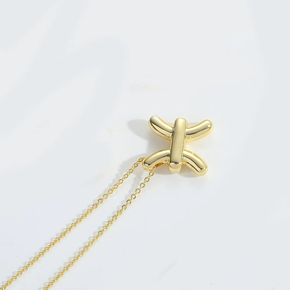 Wholesale Constellation Copper O Chain Necklace For Women Electroplated Creative Design