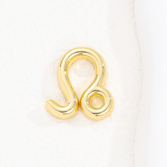 Wholesale Constellation Fashion Pendant Necklace Brass Copper Bead Chain Electroplating For Women