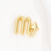 Wholesale Constellation Fashion Pendant Necklace Brass Copper Bead Chain Electroplating For Women