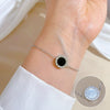Wholesale Constellation Gold Inlaid Titanium Steel Bracelet For Women And Unisex