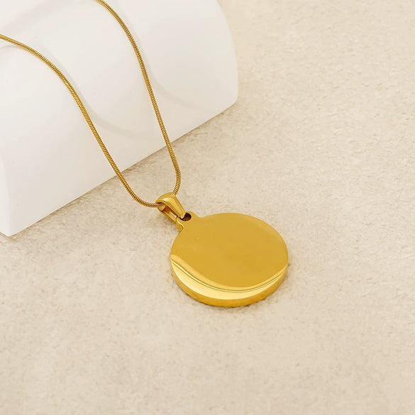 Wholesale Constellation Necklace Stainless Steel Electroplated 18K Gold Unisex