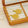 Wholesale Constellation Necklace Stainless Steel Electroplated 18K Gold Unisex
