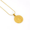 Wholesale Constellation Necklace Stainless Steel Electroplated 18K Gold Unisex
