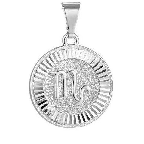 Wholesale Constellation Pendant Necklace Copper Real Gold Plated Jewelry Accessories