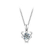 Wholesale Constellation Pendant Necklace 925 Sterling Silver With Star Pattern And Diamond Treatment For Women