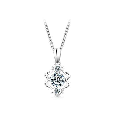 Wholesale Constellation Pendant Necklace 925 Sterling Silver With Star Pattern And Diamond Treatment For Women