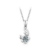 Wholesale Constellation Pendant Necklace 925 Sterling Silver With Star Pattern And Diamond Treatment For Women
