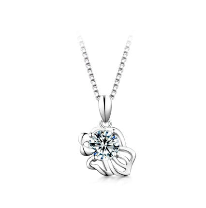 Wholesale Constellation Pendant Necklace 925 Sterling Silver With Star Pattern And Diamond Treatment For Women