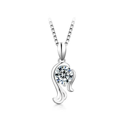 Wholesale Constellation Pendant Necklace 925 Sterling Silver With Star Pattern And Diamond Treatment For Women