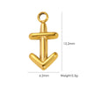 Wholesale Constellation Stainless Steel Pendant Necklace Earrings Furnace Electroplated