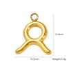 Wholesale Constellation Stainless Steel Pendant Necklace Earrings Furnace Electroplated