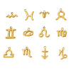 Wholesale Constellation Stainless Steel Pendant Necklace Earrings Furnace Electroplated