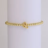 Wholesale Constellation Style Copper Elastic Cord Adjustable Bracelet With Electroplating Treatment For Women
