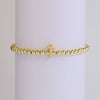 Wholesale Constellation Style Copper Elastic Cord Adjustable Bracelet With Electroplating Treatment For Women